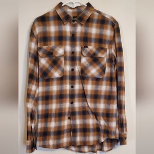 Obey men's M flannel